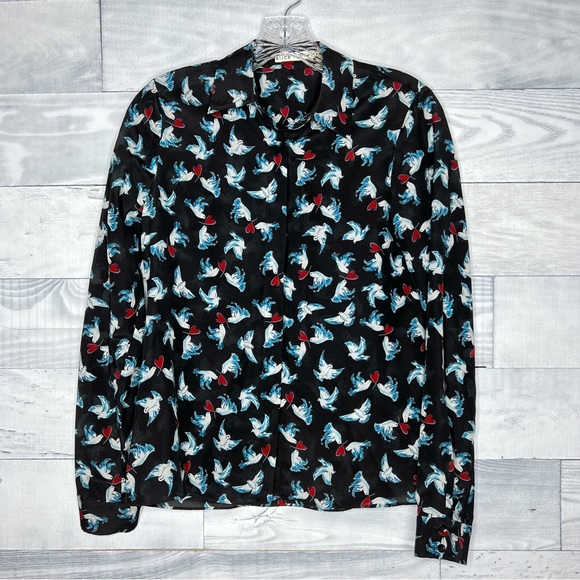 Alice + Olivia Tops - Alice + Olivia Love Dove Blouse